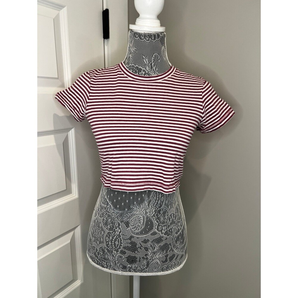 Cotton On The Baby Crop Top Womens XS Stripe